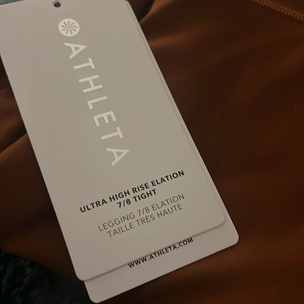 Athleta Ultra High Rise Elation 7/8 Tight NWT - Picture 4 of 4